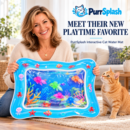 PurrSplash™ Interactive Cat Water Play Mat
